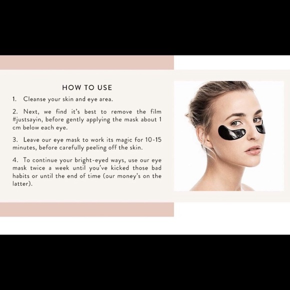 NWT Lip Collagen Infused Mask & BLAQ Hydrogel - Picture 4 of 5